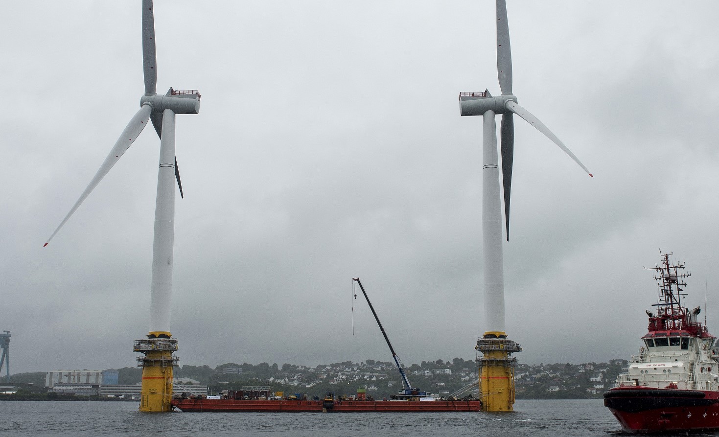 Hywind Statoil. Stord, Norway.